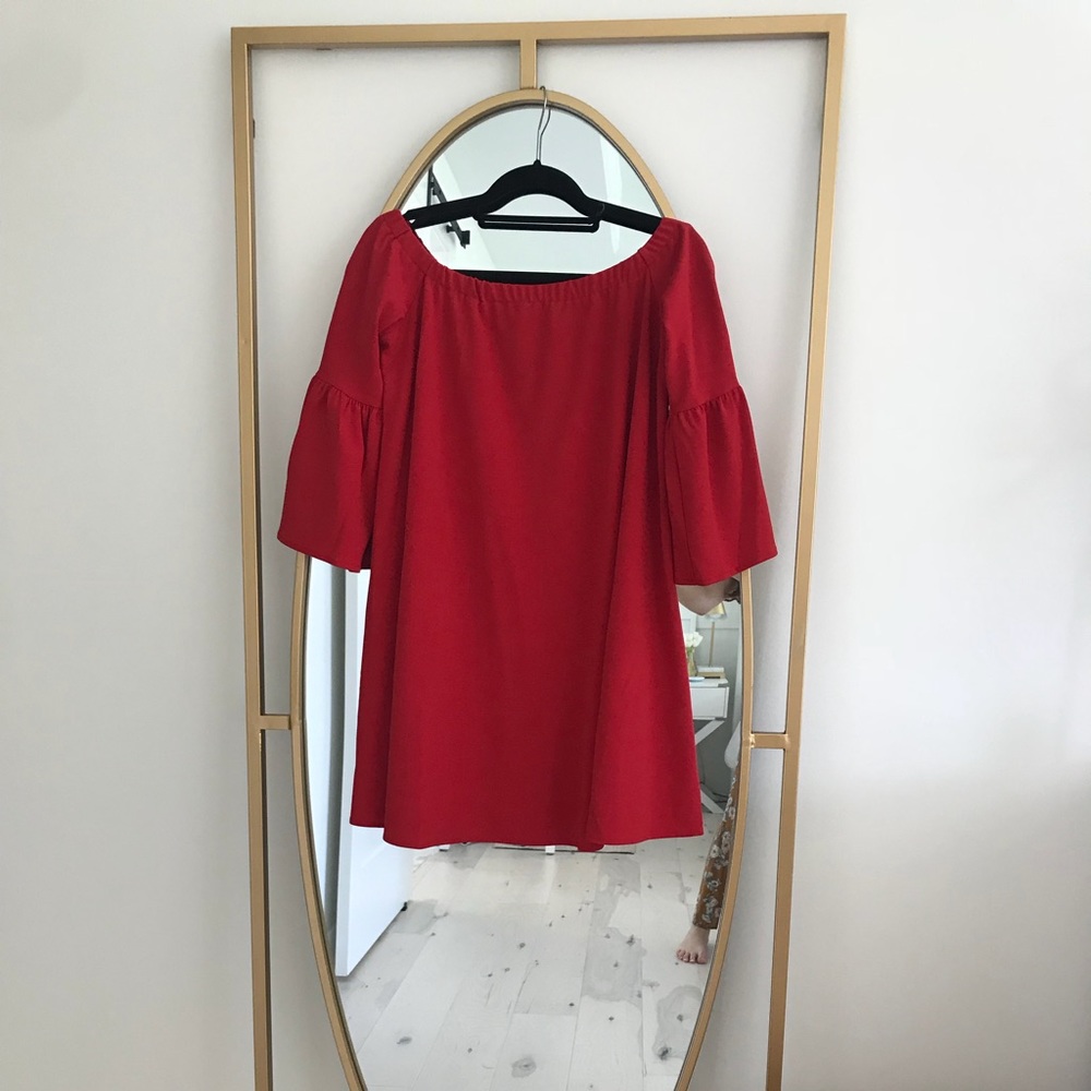 ASOS Maternity off the shoulder dress NWT